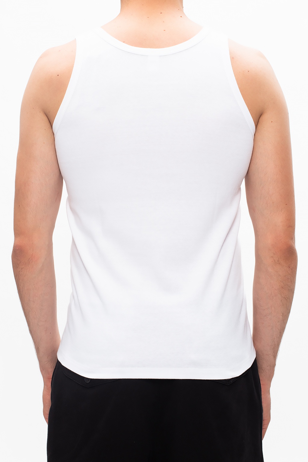 Ann Demeulemeester Logo tank top